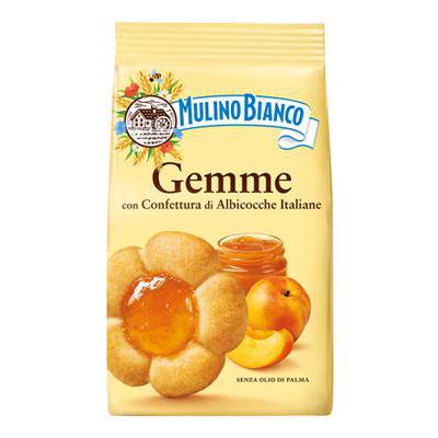 MULINO BIANCO PASTRY FOOD GR 200 GEMME WITH APRICOT X 10