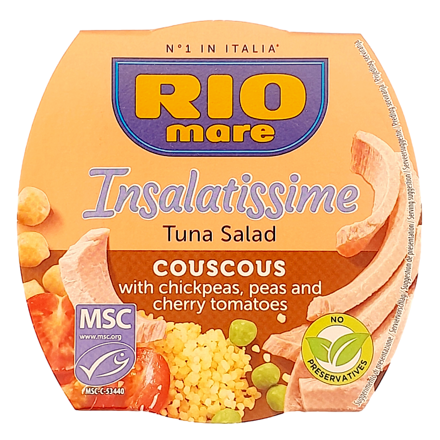 RIO MARE INSALATISSIME GR 160 TUNA AND COUS COUS X 9