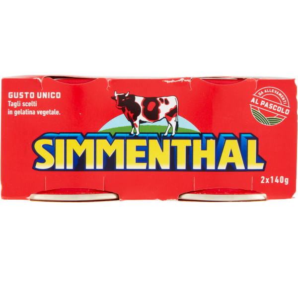 SIMMENTHAL JELLIED CURED BEEF GR 140 X 2 X 36