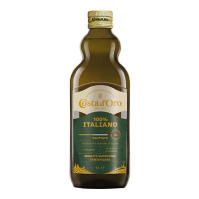 COSTA D'ORO EXTRA VIRGIN OLIVE OIL 100% ITALIAN LT 1 X 8