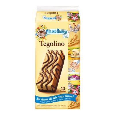 MULINO BIANCO SNACK TEGOLINO X 10 GR 350  X 10 - best before 2025.12.04