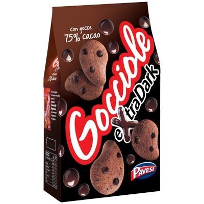 PAVESI GOCCIOLE COOKIES GR 400 EXTRA DARK X 12