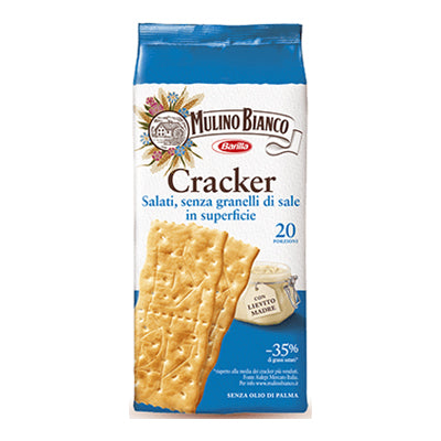 MULINO BIANCO CRACKERS GR.500 WITH LESS SALT X 9