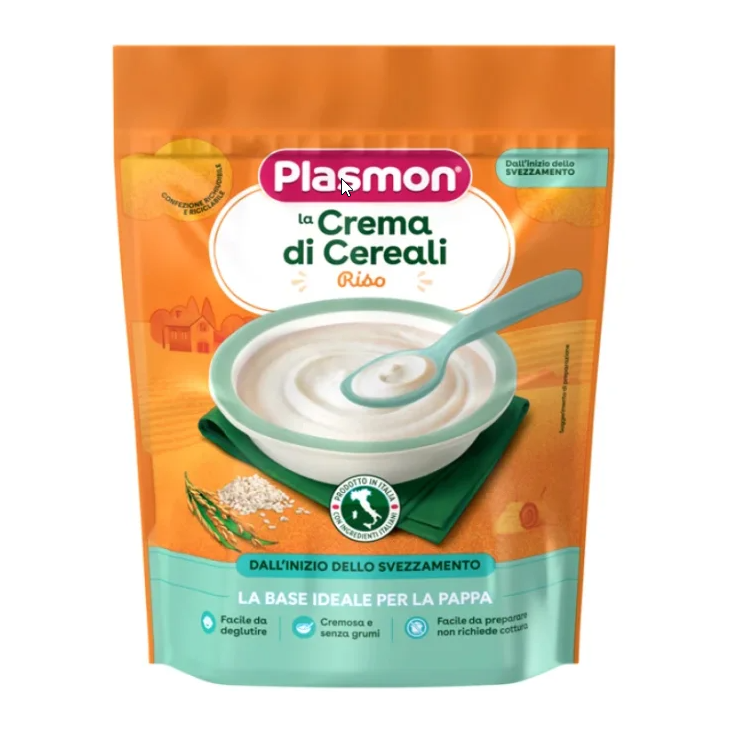 PLASMON BABY FOOD CREAM GR 200 CREMA DI RISO RICE X 6