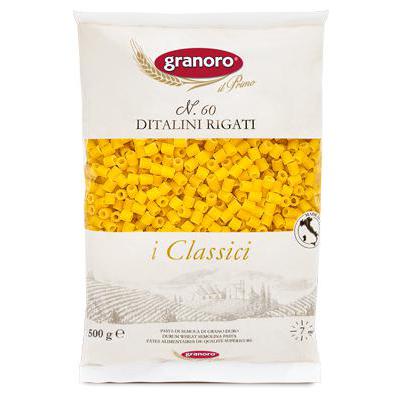 GRANORO PASTA GR 500 DITALINI RIGATI N 60 X 24