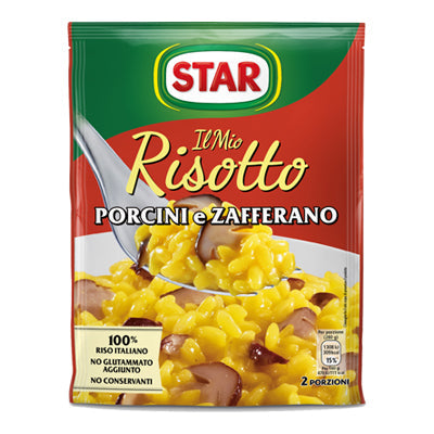 STAR RISOTTO GR 175 MUSHROOMS AND SAFFRON X 10