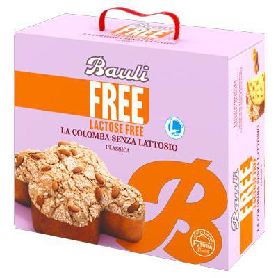 BAULI EASTER CAKE COLOMBA GR 700 LACTOSE FREE X 18