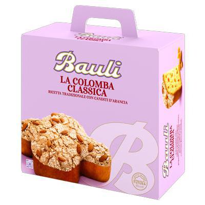 BAULI EASTER CAKE COLOMBA CLASSIC KG.1 X 18