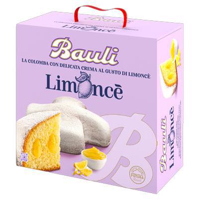 BAULI EASTER CAKE COLOMBA GR 750 CREMA LIMONCE X 18