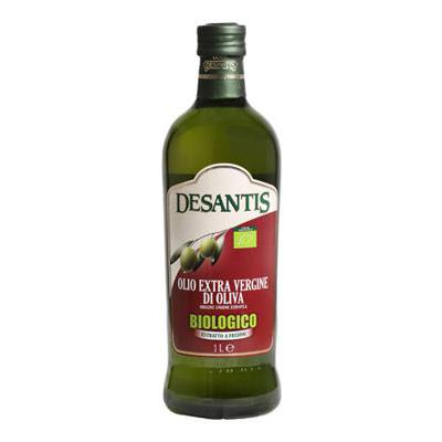 DESANTIS EXTRA VIRGIN OLIVE OIL LT 1 ORGANIC X 12