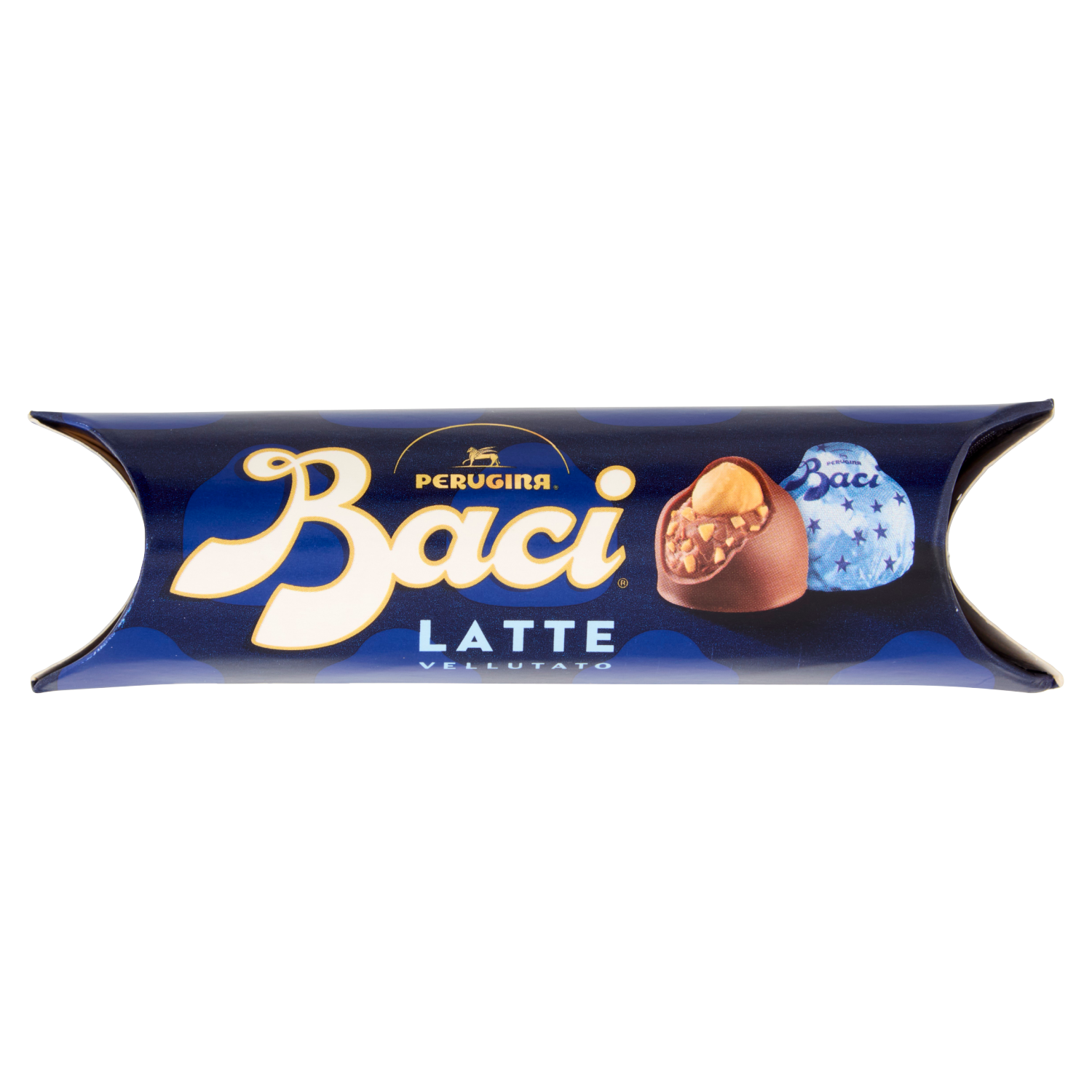 PERUGINA BACI BACIO IN TUBE X 3 PCS GR 37.5 MILK CHOCOLATE X 21