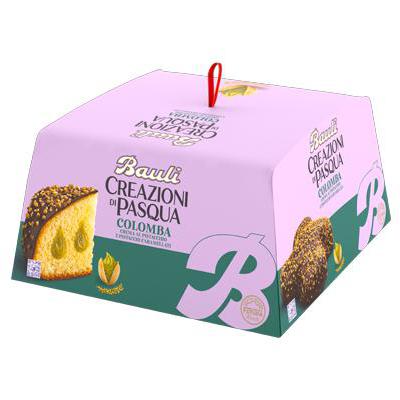 BAULI EASTER CAKE COLOMBA GR 750 PISTACHIO X 12