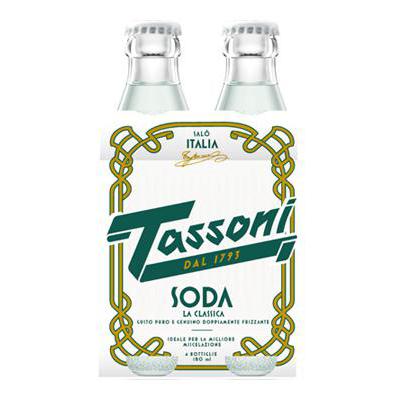 TASSONI CL 18 X 4 SODA WATER X 6
