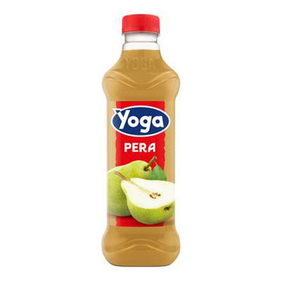 YOGA FRUIT JUICE LT 1 PEAR BOTTLE X 6