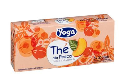 YOGA YOTEA TEA ML 200 X 3 PEACH X 8
