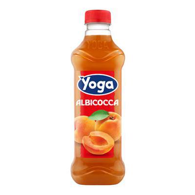 YOGA FRUIT JUICE LT 1 APRICOT BOTTLE X 6