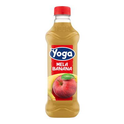YOGA FRUIT JUICE LT 1 APPLE / BANANA X 6