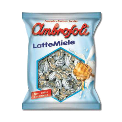 AMBROSOLI CANDIES GR 135 MILK AND HONEY X 20