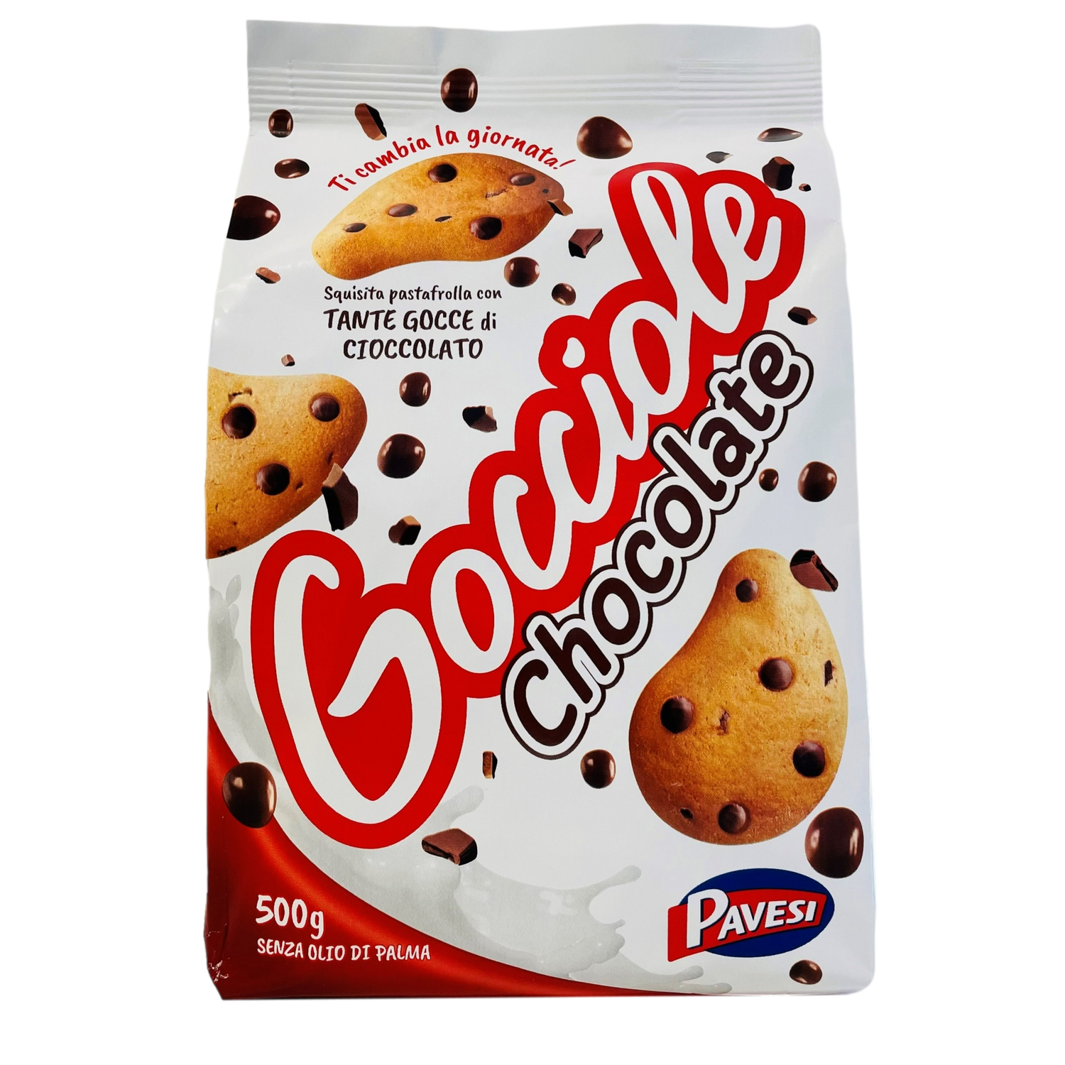 PAVESI GOCCIOLE COOKIES GR 500 CLASSIC CHOCOLATE X 12