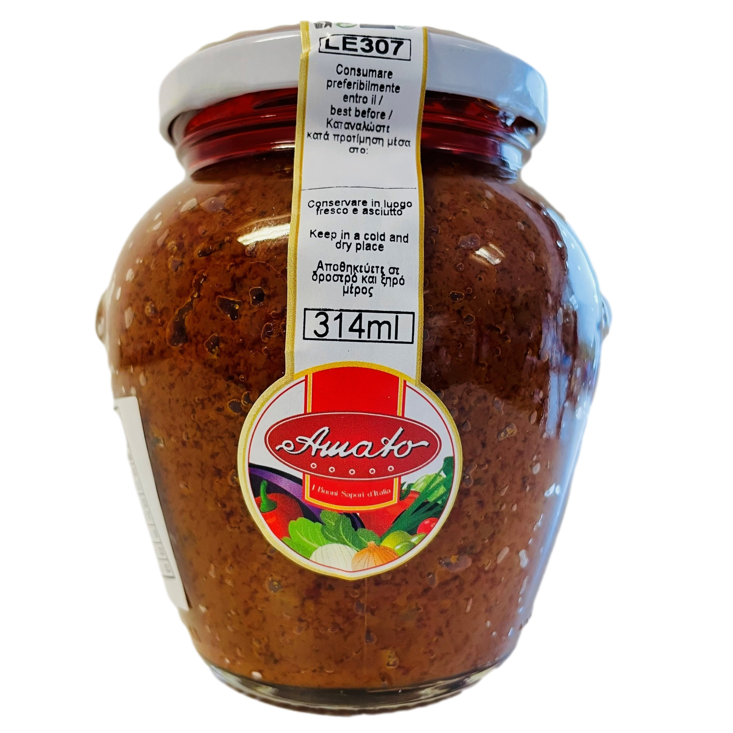 AMATO ML 314 PATE DRY TOMATOES X 12