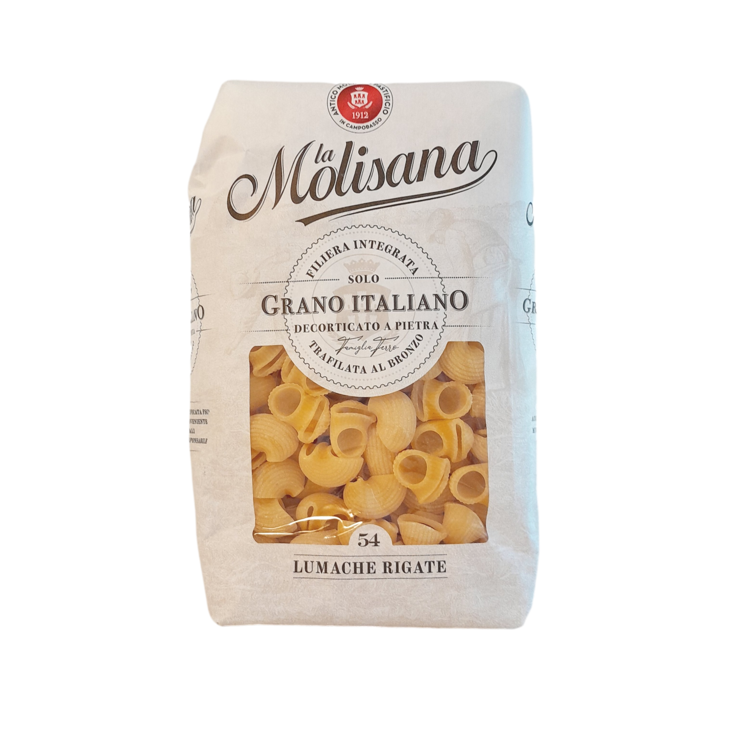 LA MOLISANA PASTA GR 500 LUMACHE RIGATE N 54 X 24