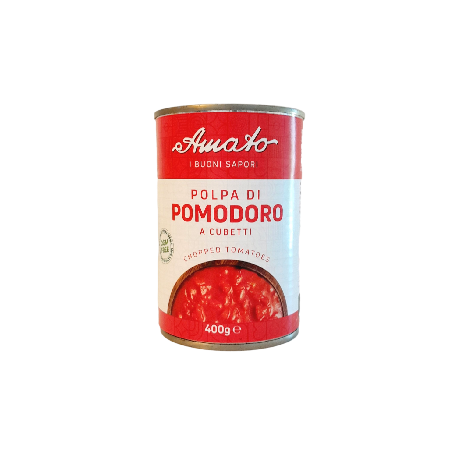 AMATO CHOPPED TOMATOES GR 400 IN TIN X 24