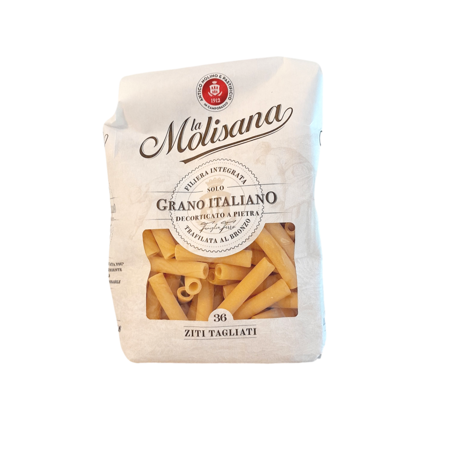 LA MOLISANA PASTA GR 500 ZITI TAGLIATI N 36 X 24
