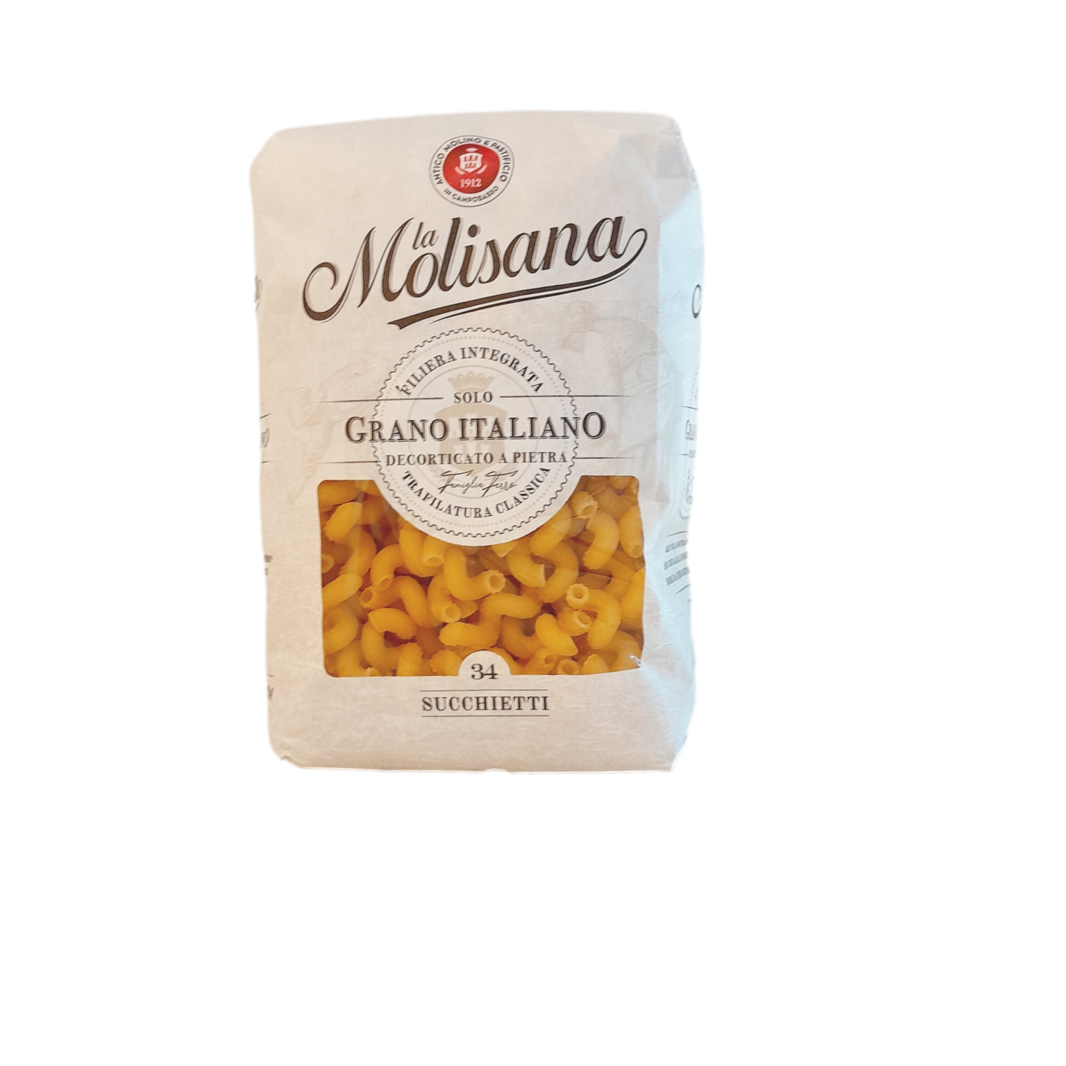 LA MOLISANA PASTA GR 500 SUCCHIETTI N 34 X 24