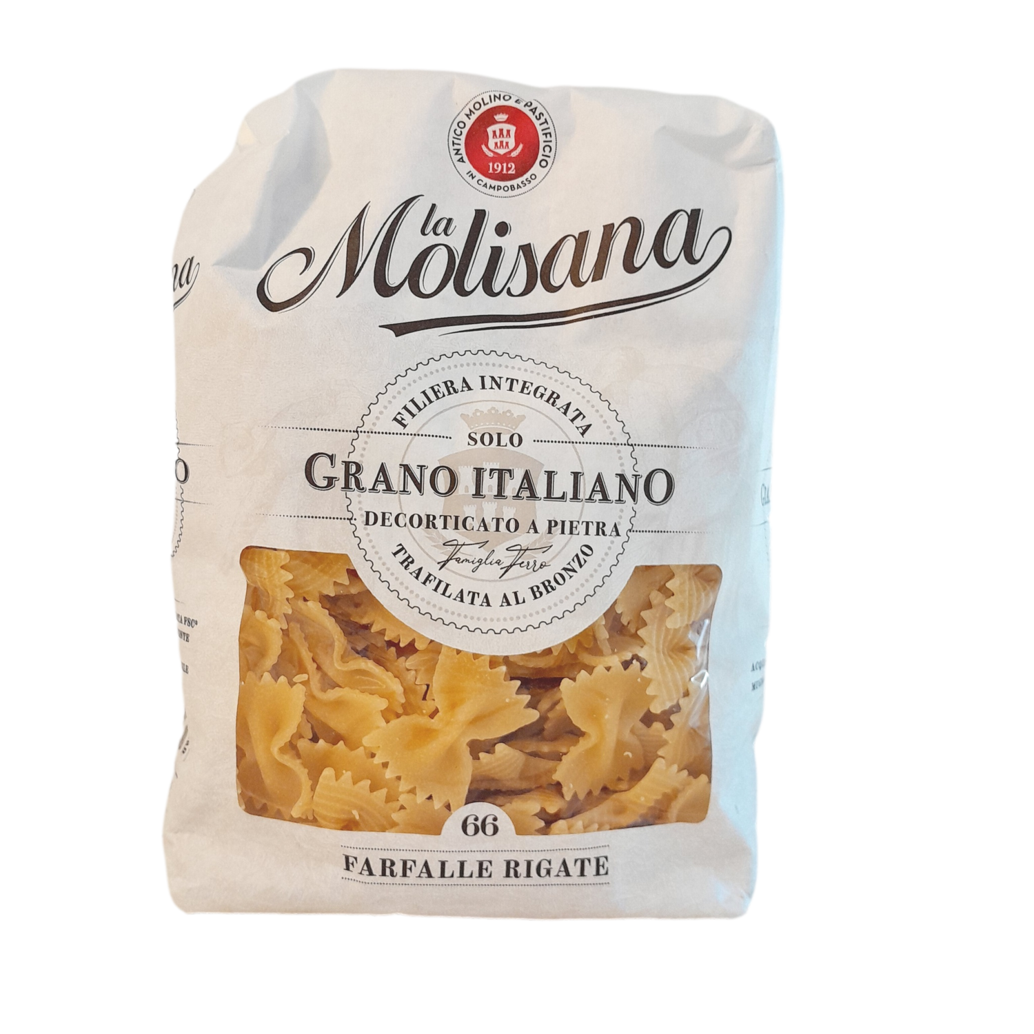 LA MOLISANA PASTA GR 500 FARFALLE RIGATE N 66 X 24