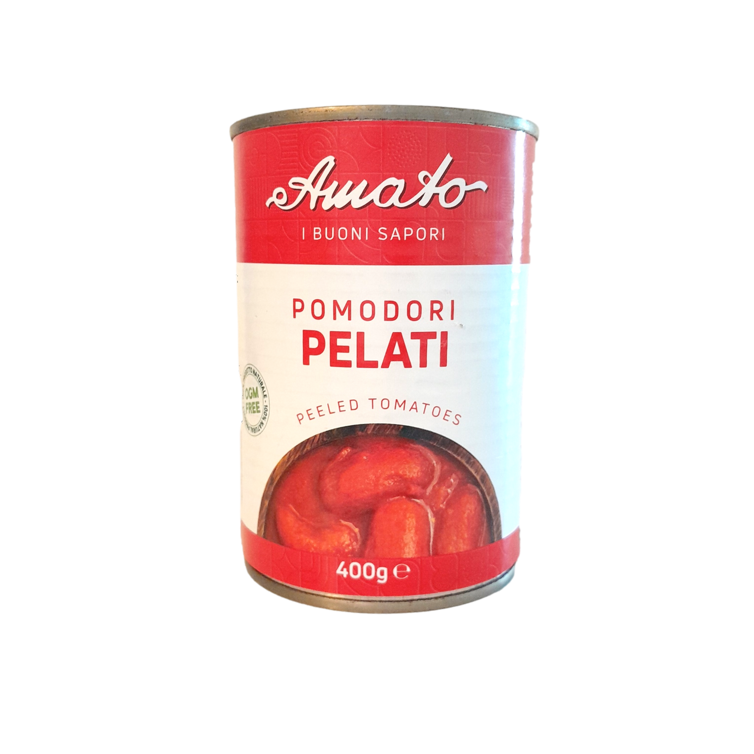 AMATO PEELED TOMATOES GR 400 IN TIN  X 24