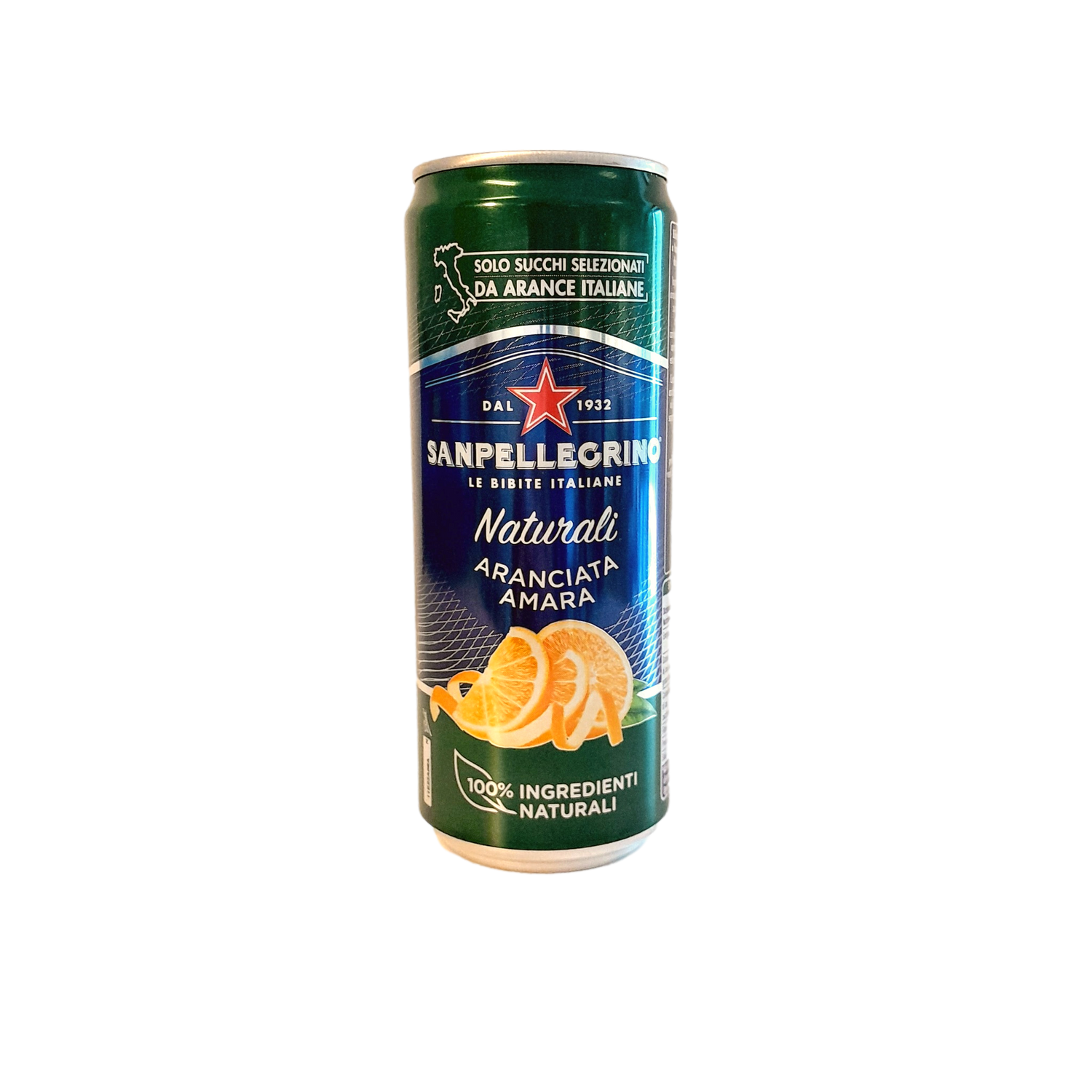 SAN PELLEGRINO CL 33 BITTER ORANGE IN CAN X 24