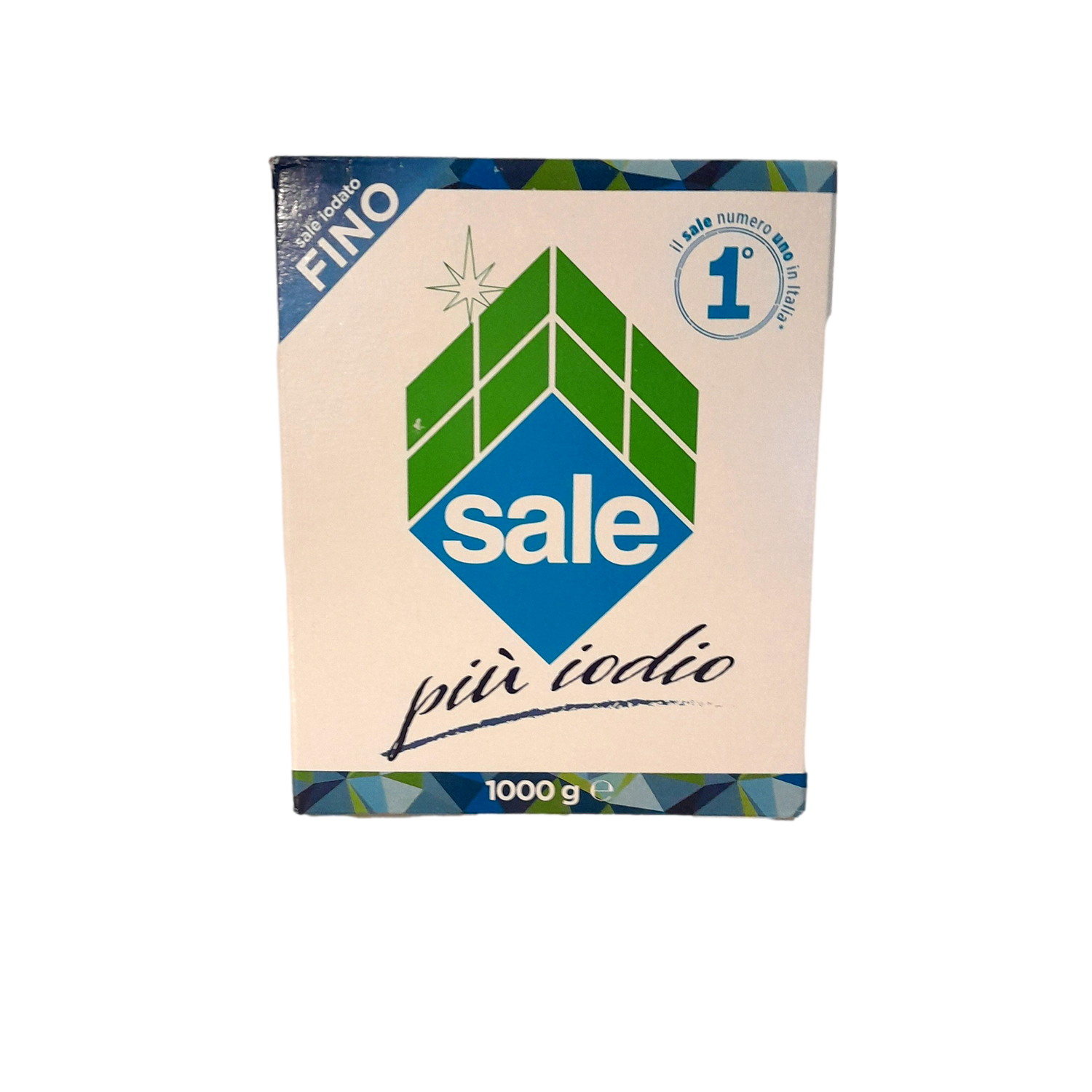 SICILIAN IODIUM TABLE SALT KG 1 FINE X 12