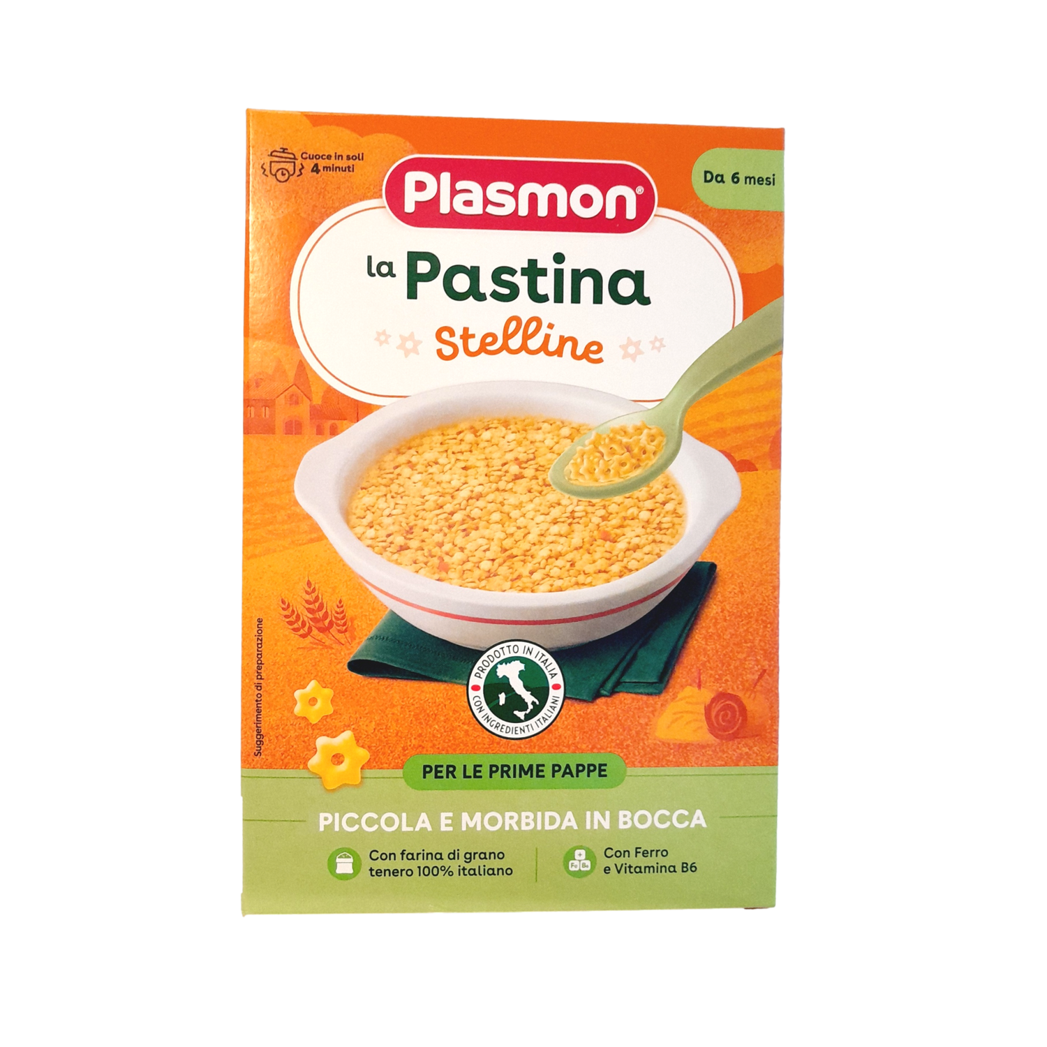 PLASMON BABY FOOD PASTA GR 300 STELLINE N 3 X 12