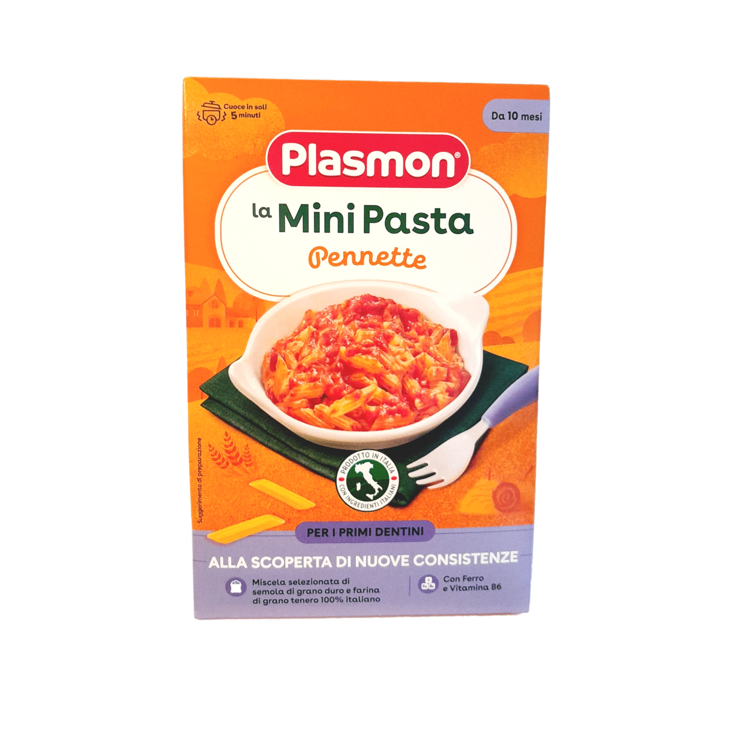 PLASMON BABY FOOD PASTA GR 300 PENNETTE X 12