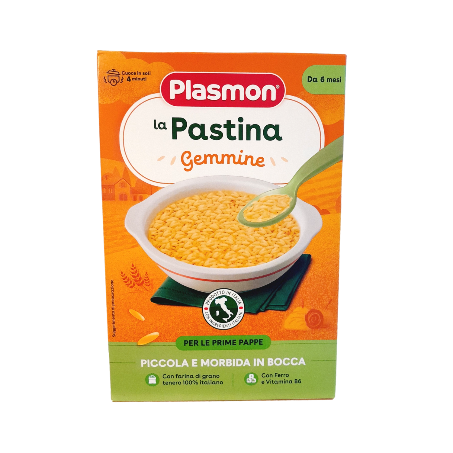 PLASMON BABY FOOD PASTA GR 300 GEMMINE N 12 X 12