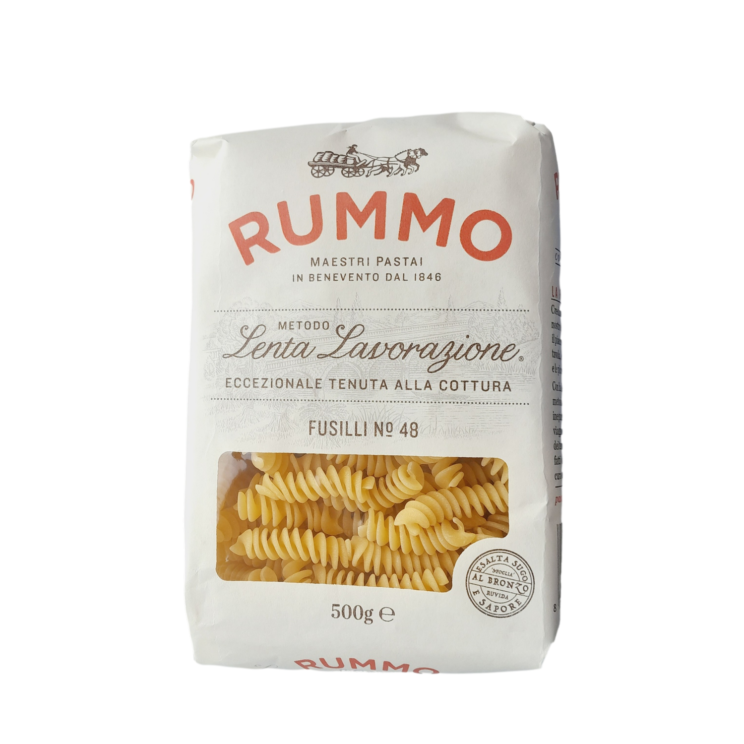 RUMMO PASTA GR 500 FUSILLI N 48 X 16