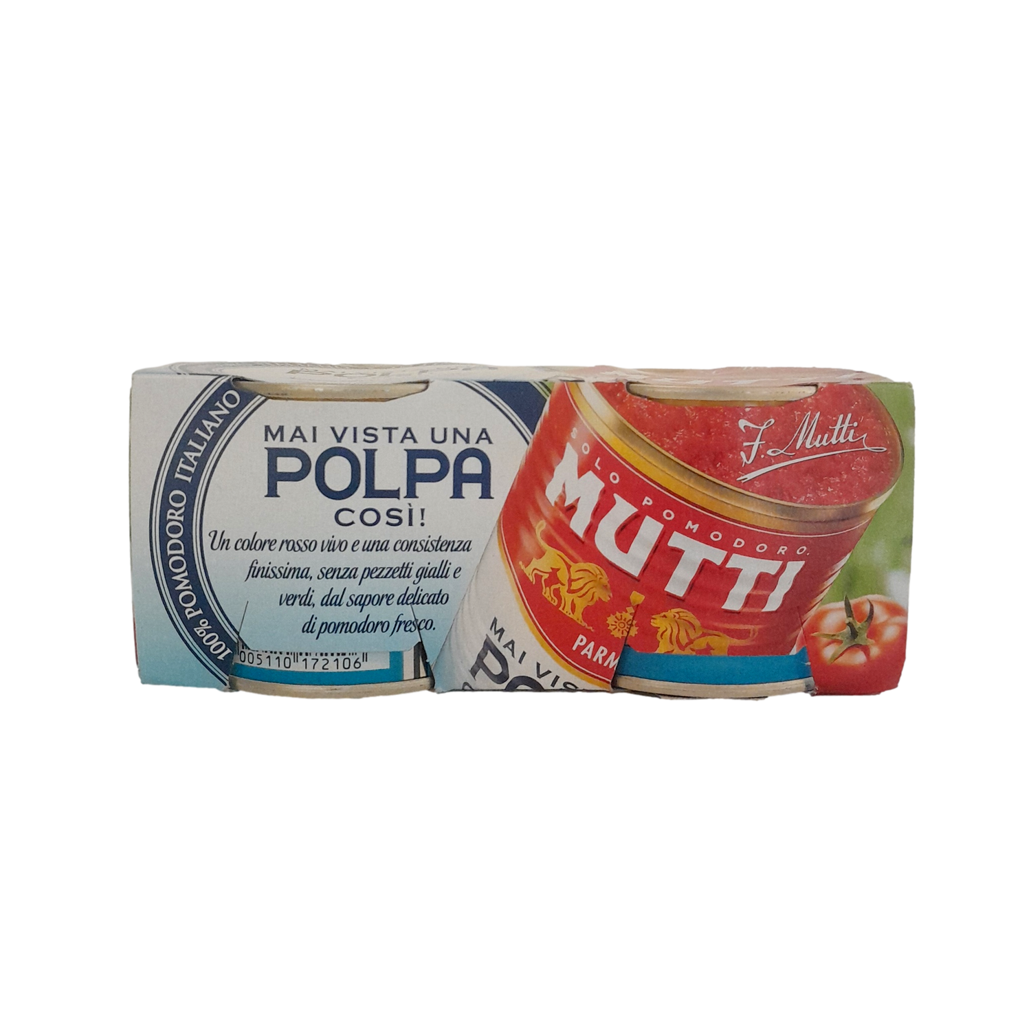 MUTTI FINELY CHOPPED PULP TOMATO GR 210 X 2 IN TIN X 12