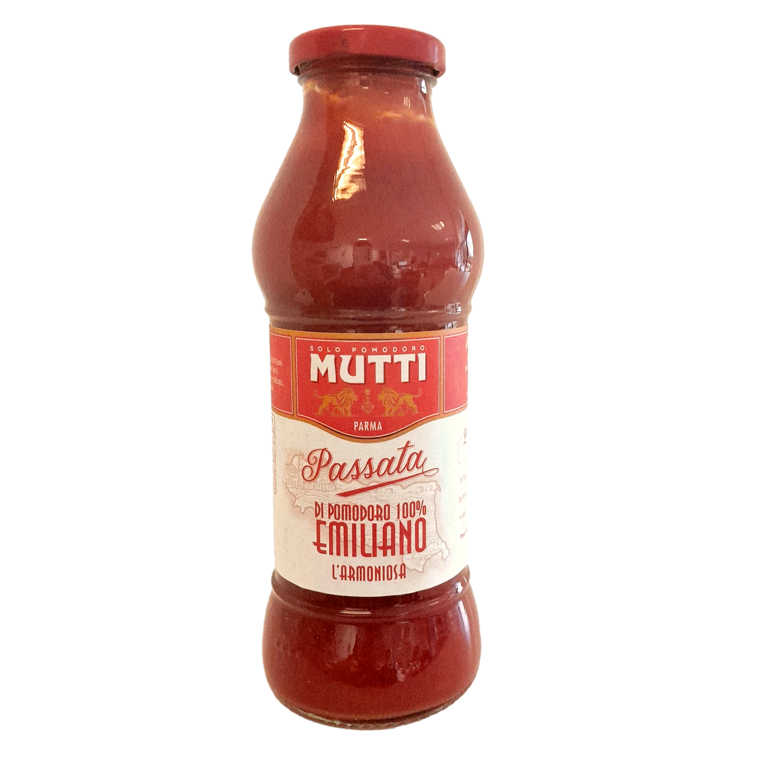 MUTTI GR 400 PASSATA TOMATO PUREE EMILIANA X 12