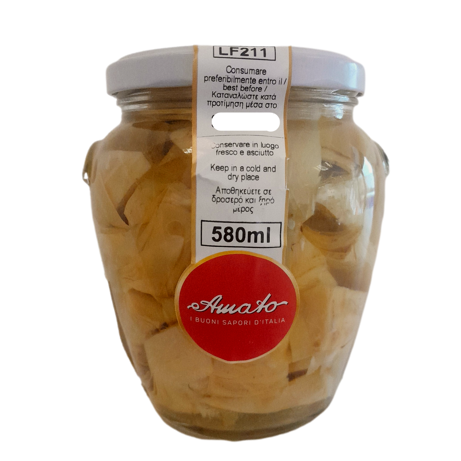 AMATO ML 580 ARTICHOKES IN SLICES X 12