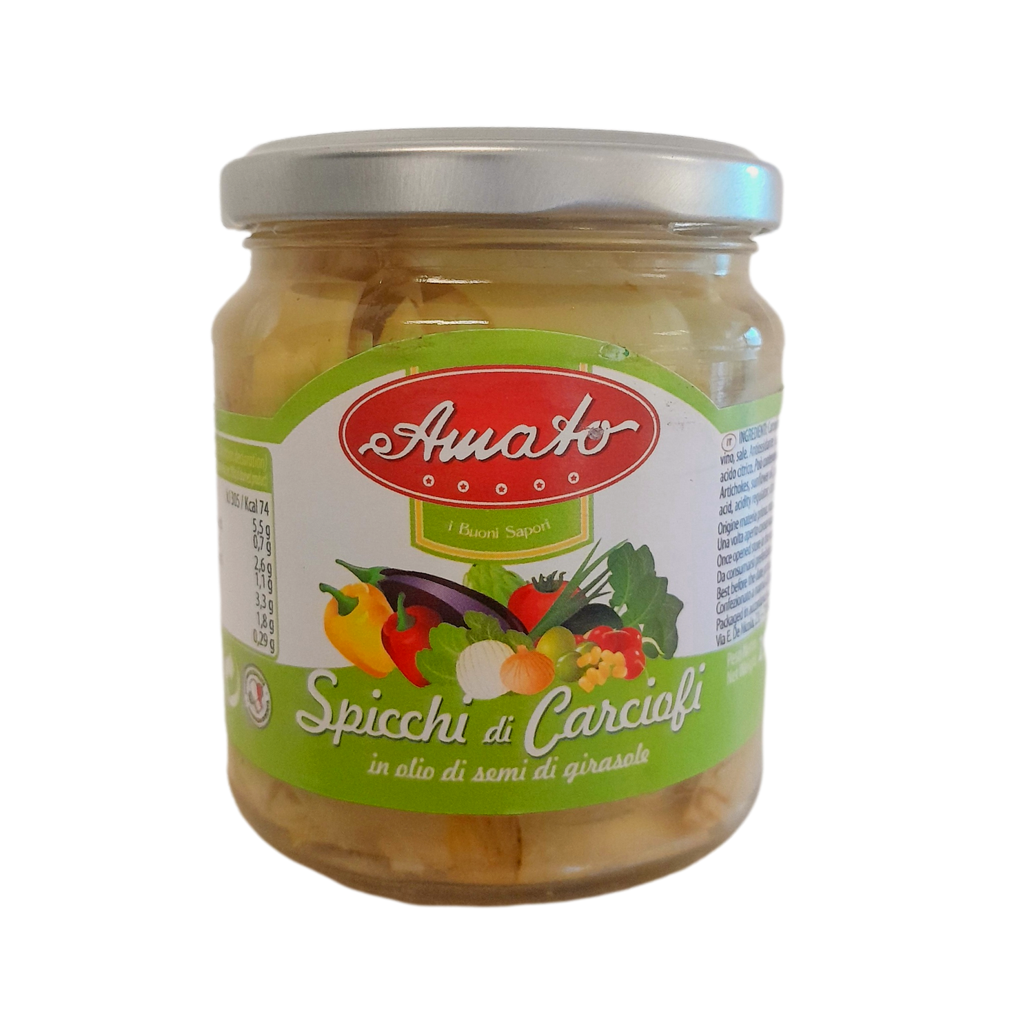 AMATO ML 314 ARTICHOKES IN SLICES X 12
