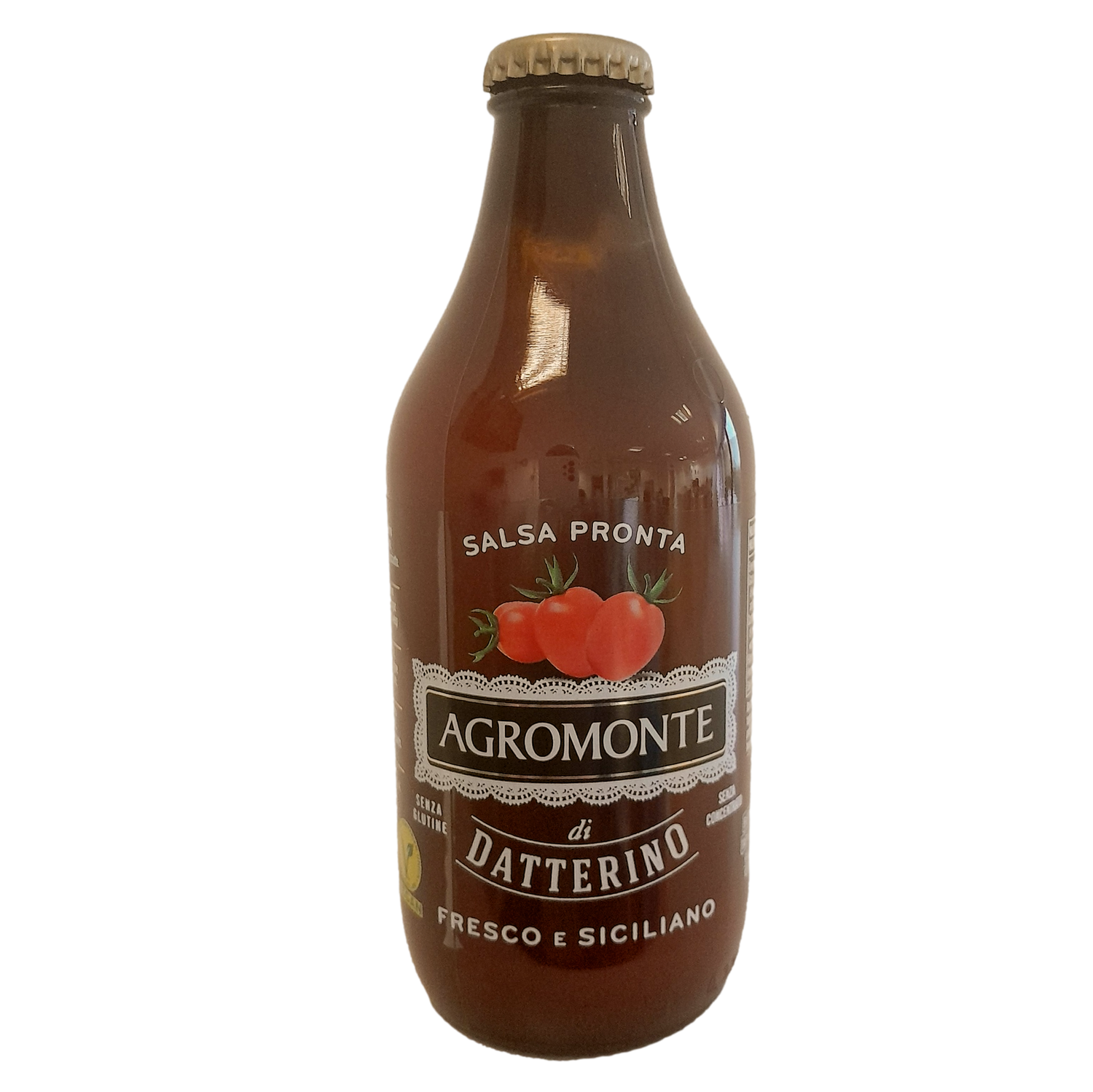 AGROMONTE TOMATOE SAUCE GR 330 DATTERINI TOMATOES SALSA X 12