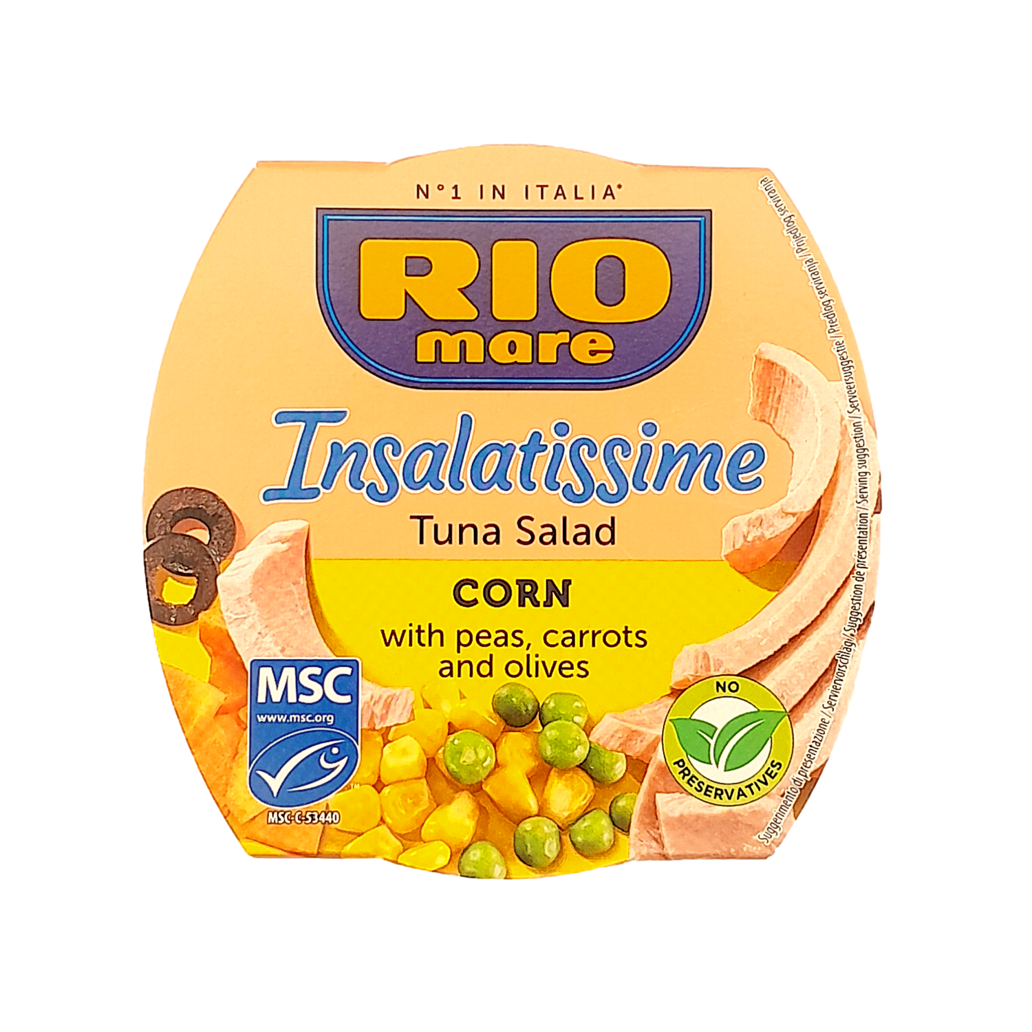 RIO MARE INSALATISSIME GR 160 TUNA AND CORN X 9