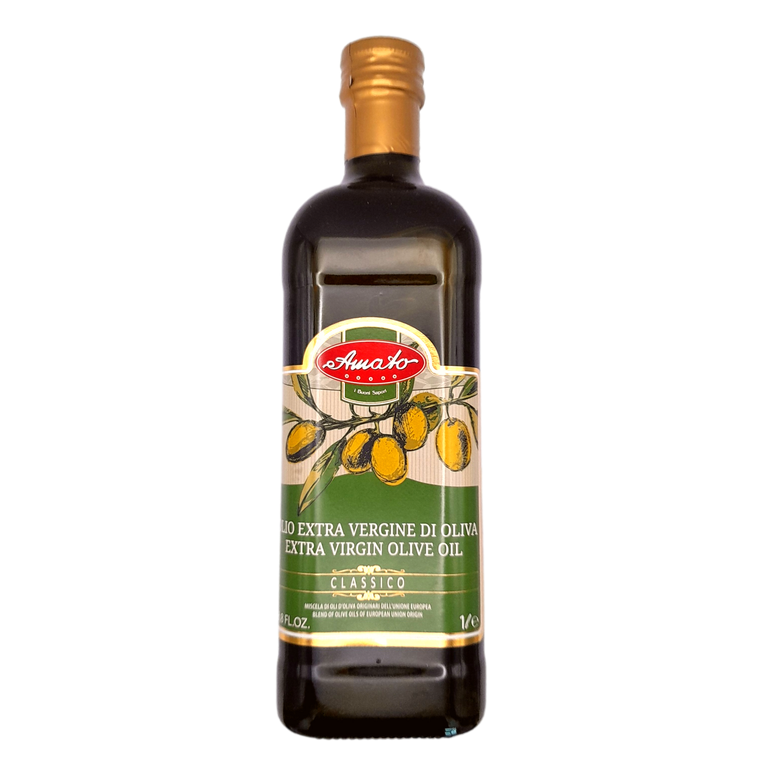 AMATO EXTRA VIRGIN OLIVE OIL LT 1 CLASSIC X 12