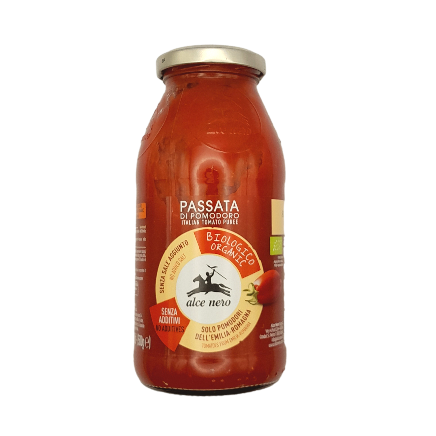 ALCENERO TOMATO SAUCE GR 500 ORGANIC PASSATA X 12