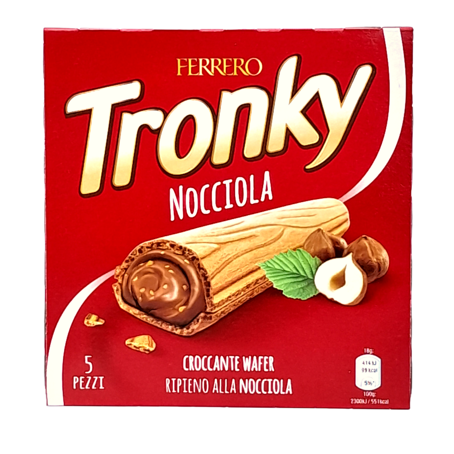 TRONKY SNACK HAZELNUTS GR 20 X 5 X 20
