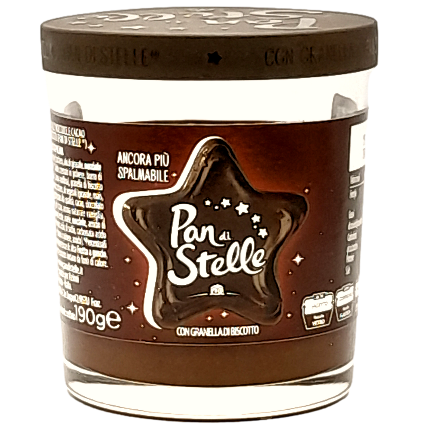 PAN DI STELLE CHOCOLATE CREAM GR 190 x 10
