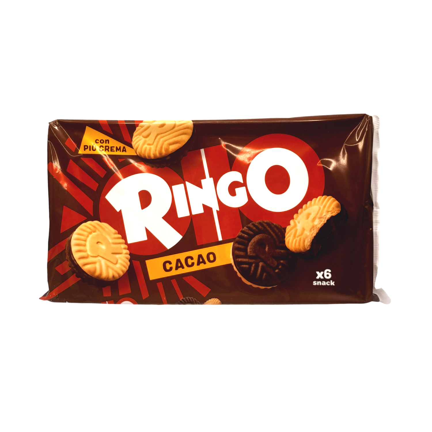 RINGO COOKIES GR 330 COCOA FAMILY FAMIGLIA X 12