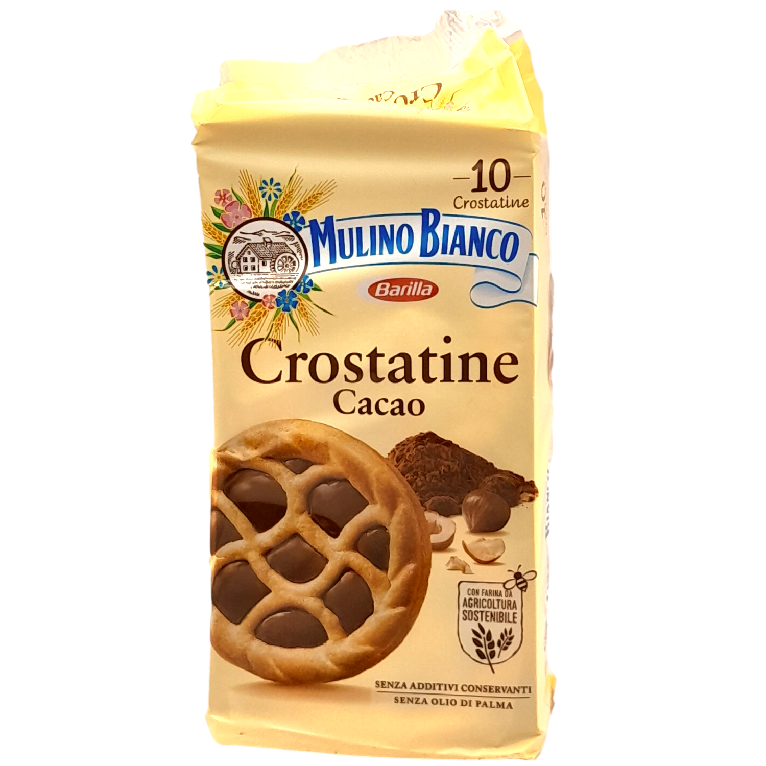 MULINO BIANCO SNACK CROSTATINE X 10 COCOA X 12