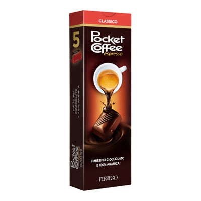 FERRERO POCKET COFFEE T5  X GR 12.5  X 32