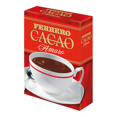 FERRERO COCOA POWDER GR 75 BITTER AMARO X 18